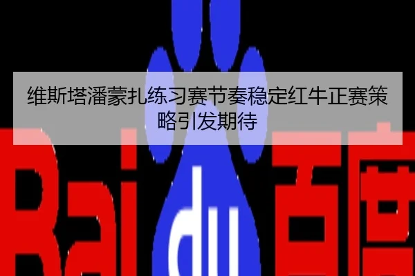 维斯塔潘蒙扎练习赛节奏稳定红牛正赛策略引发期待